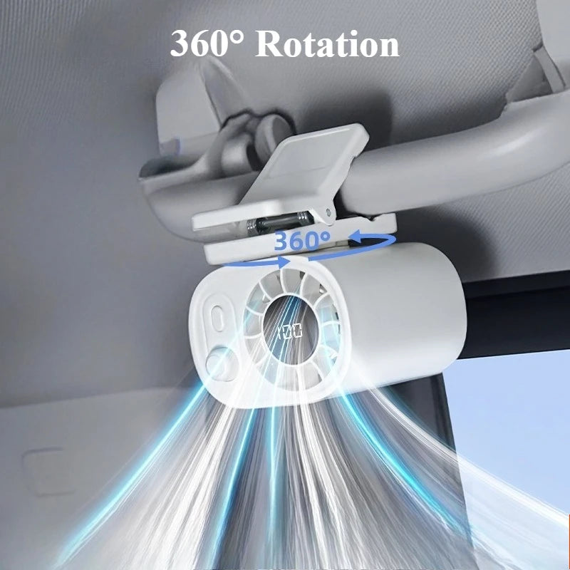 Clip-On Car Cooling Fan