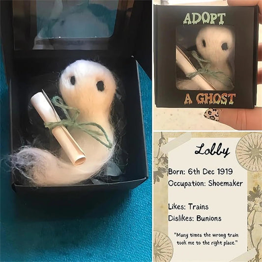 Adopt a Ghost Plush Friend