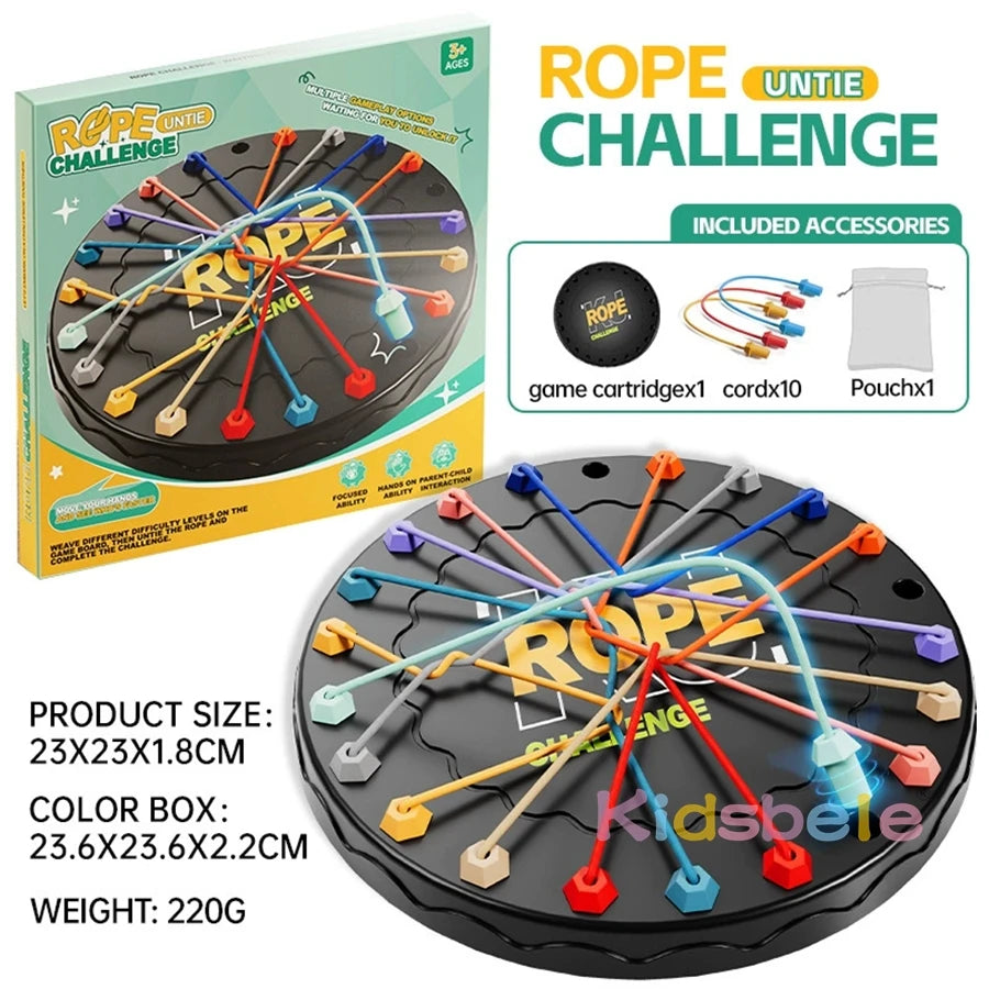 Rope Puzzle Adventure Game