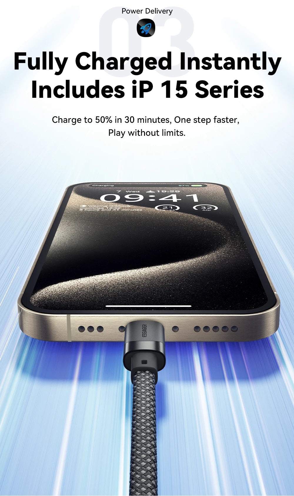 Magnetic Fast Charging Cable