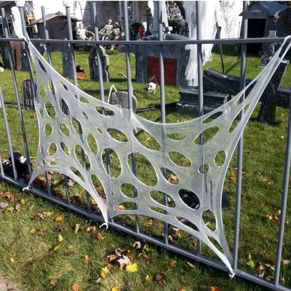 Spooky Stretch Spider Webs